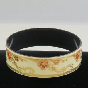 Vintage Michaela Frey Enamel Bangle 18MM  #167